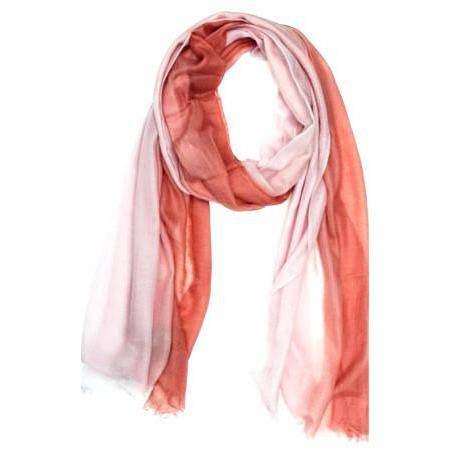 Ombre Scarf - Pink/Orange - Scarf - La Fiorentina Q0913351
