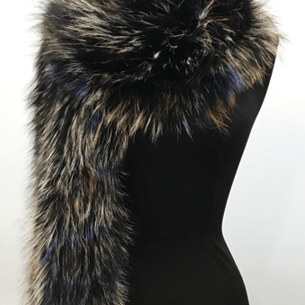 Over Sized Muffler -  - La Fiorentina,Blue CTY1701
