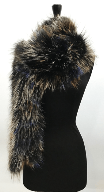 Over Sized Muffler -  - La Fiorentina,Blue CTY1701
