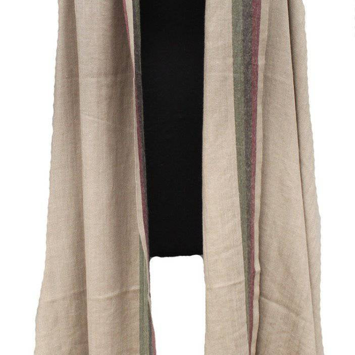 Oversized Vest/Oblong Scarf - Camel - Wrap - La Fiorentina FST017V
