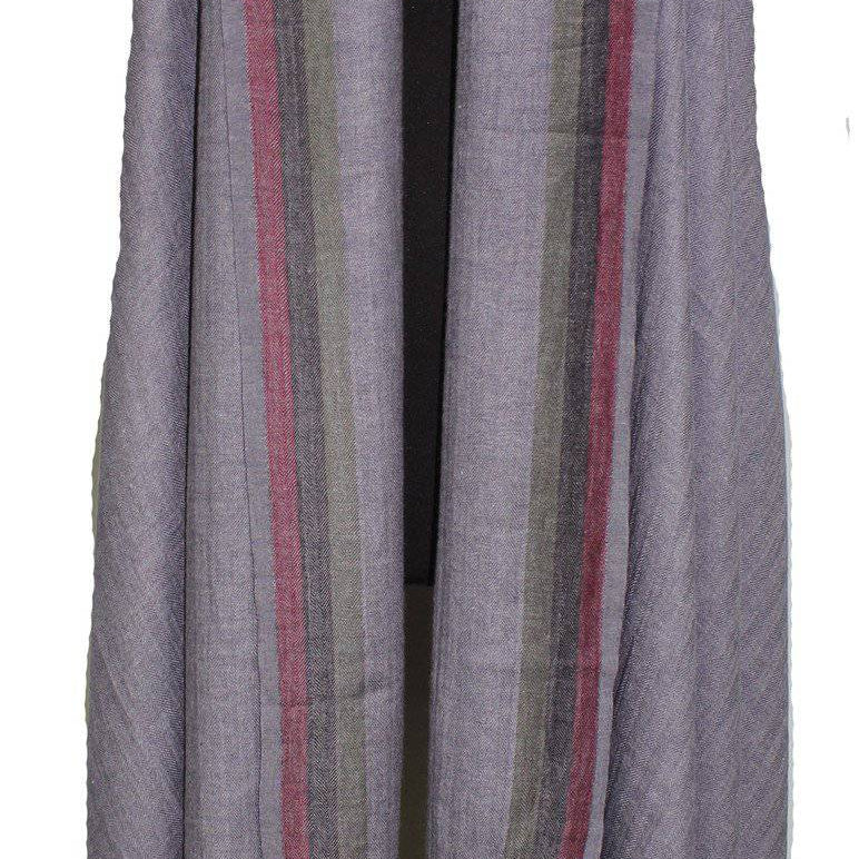 Oversized Vest/Oblong Scarf - Denim Blue - Wrap - La Fiorentina FST017V