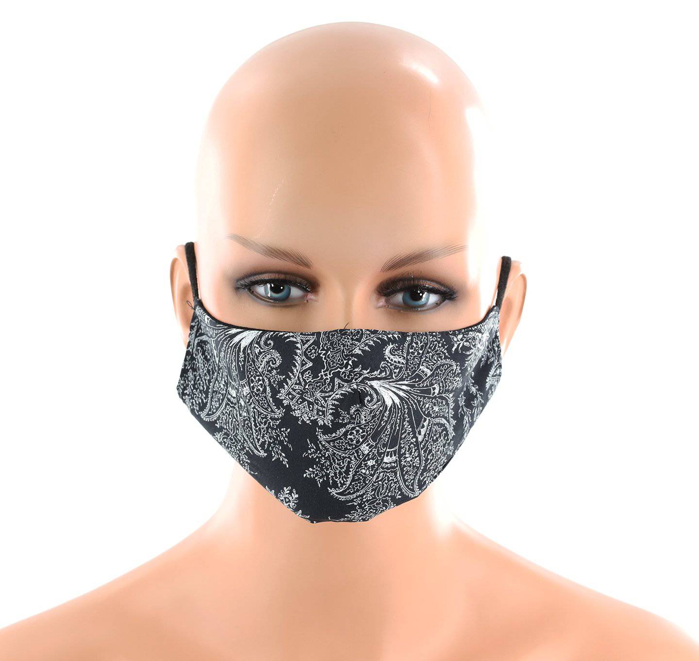 Paisley Print Face Mask - face-mask - La Fiorentina MASK#4