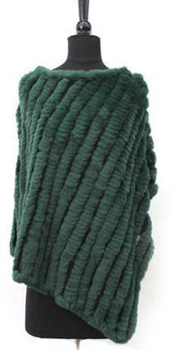 Poncho Knit Triangle - Poncho - La Fiorentina,Green J51206