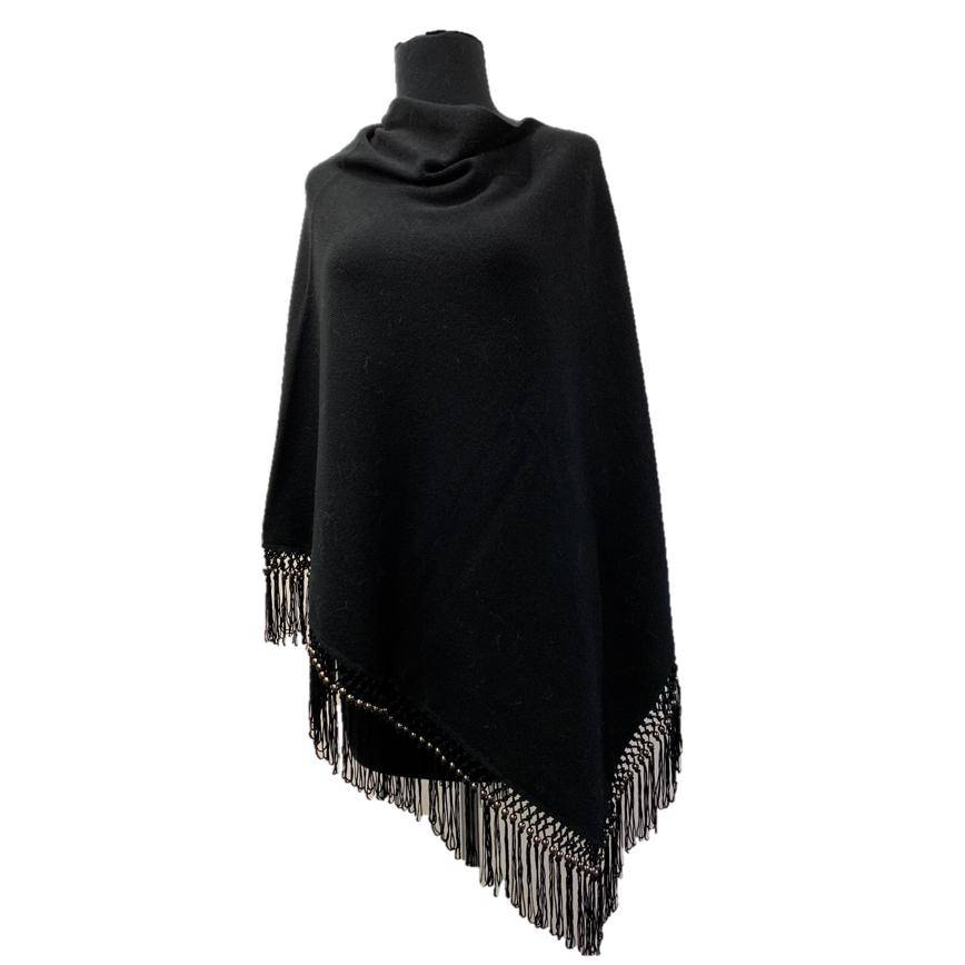 Poncho with Fringe - Poncho - La Fiorentina BE1951A