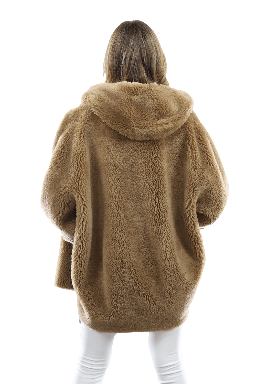 Puffy Teddy Jacket - Coat - La Fiorentina TN1906_CAMEL