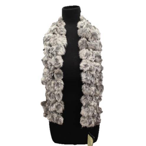 Rabbit Ball Scarf- Grey -  - La Fiorentina R200-F14