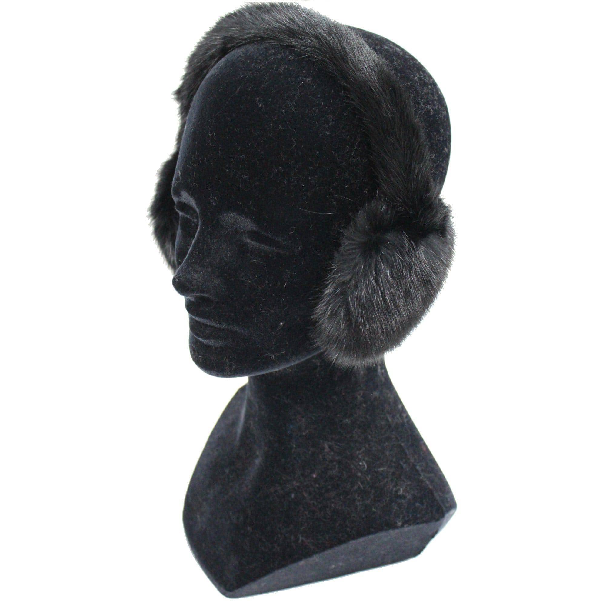 Rabbit Fur All Over Tech Earmuffs - Tech Ear Muffs - La Fiorentina RABBITALLOVER