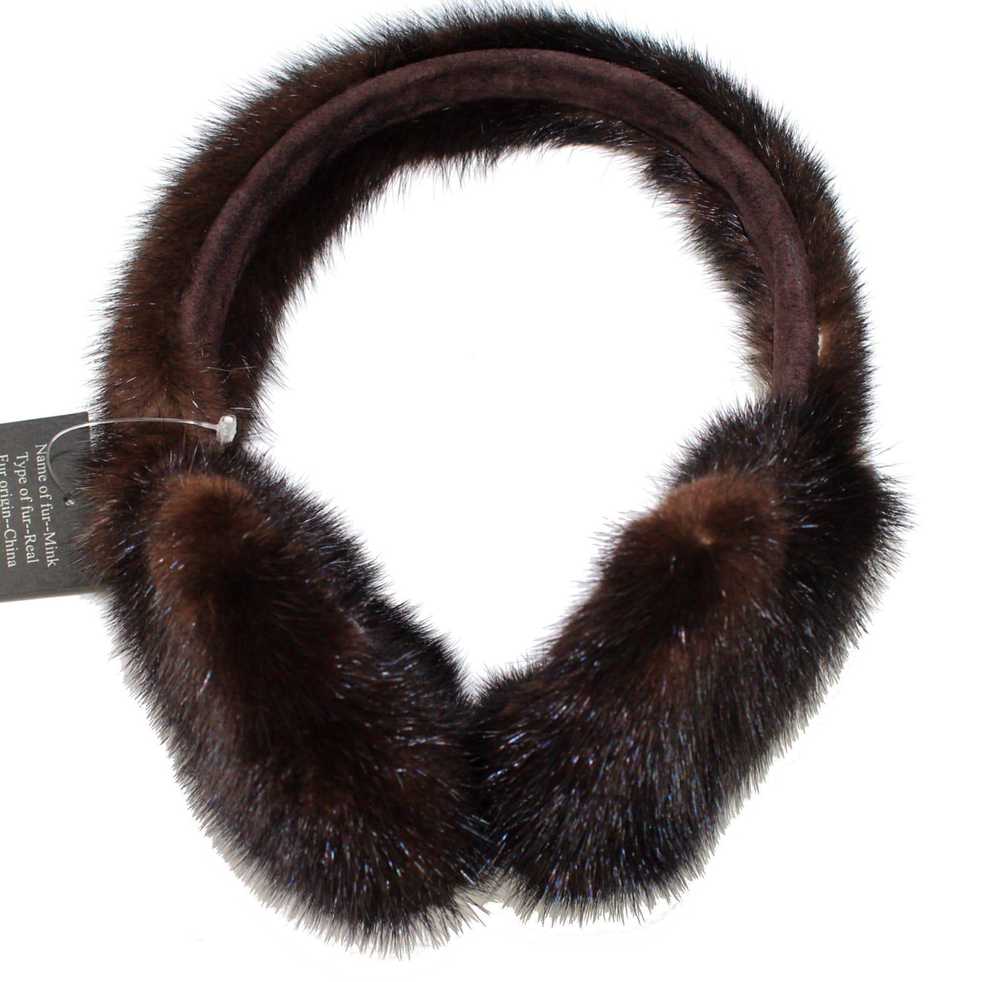 Rabbit Fur All Over Tech Earmuffs - Tech Ear Muffs - La Fiorentina RABBITALLOVER