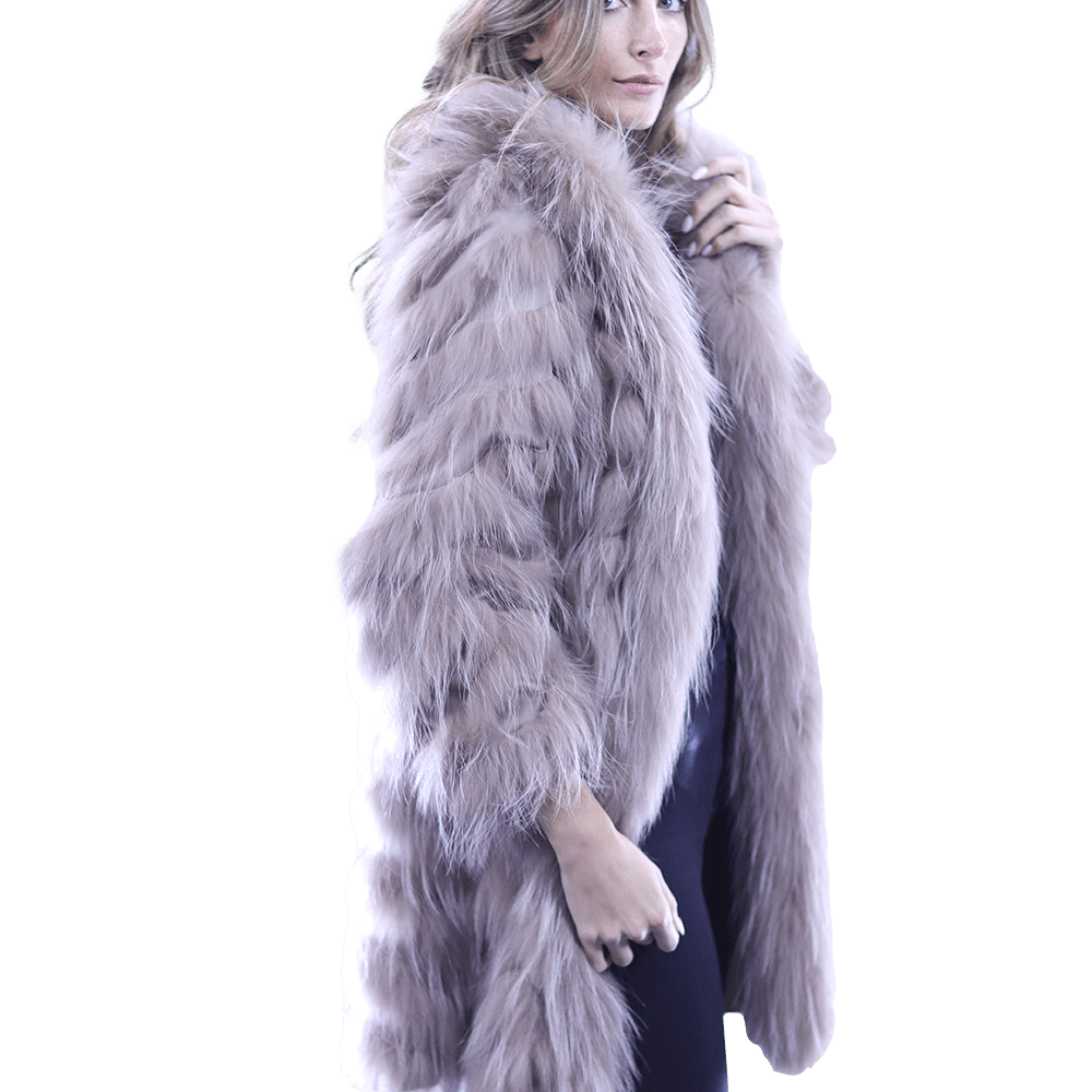 Reversible Fur Coat - Camel - Coat - La Fiorentina SN46_CAMEL