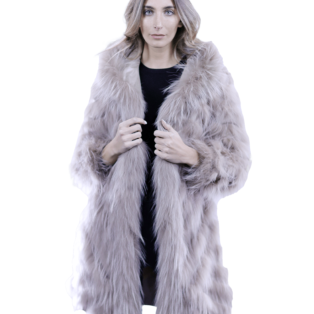Reversible Fur Coat - Camel - Coat - La Fiorentina SN46_CAMEL