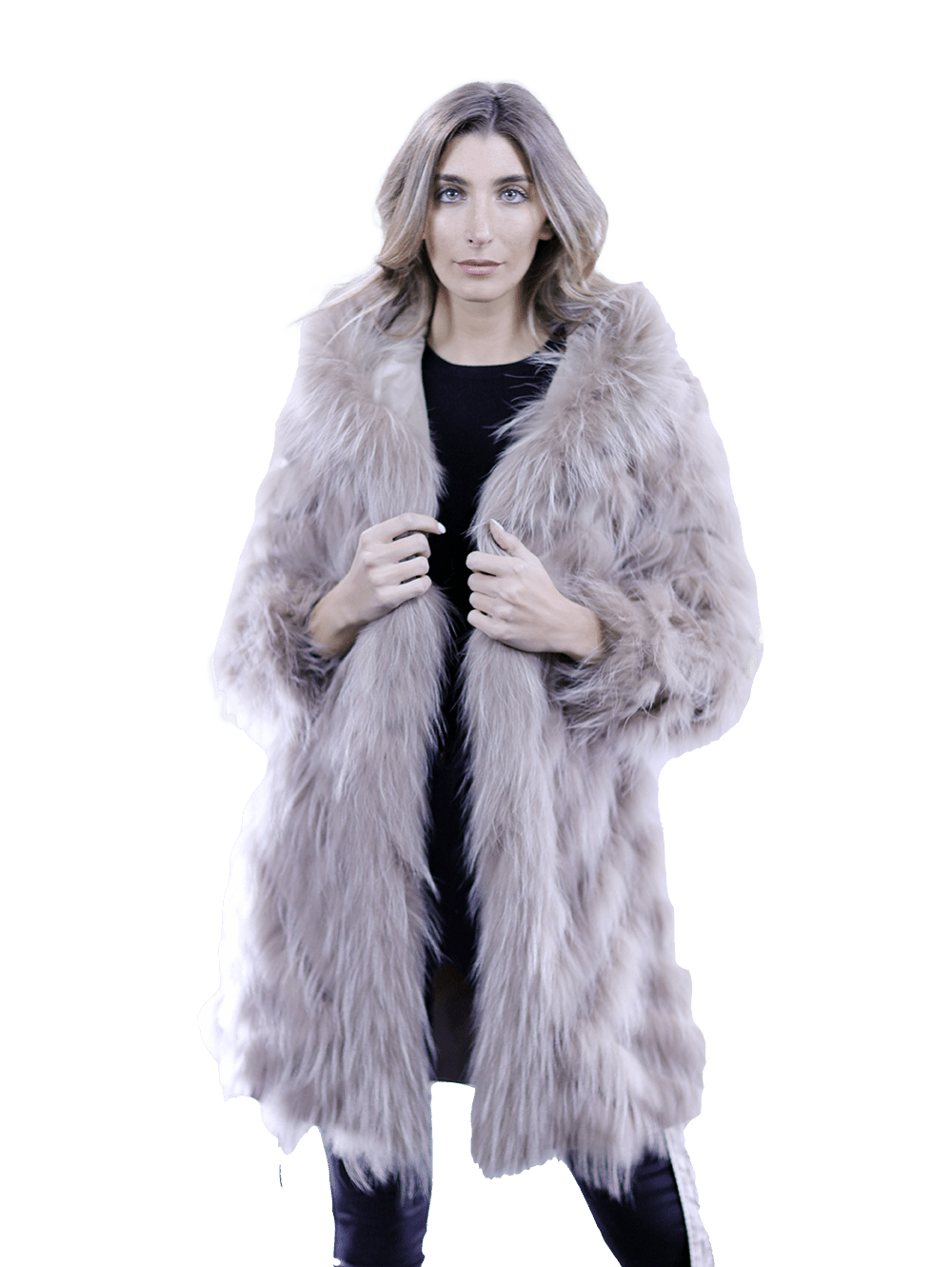 Reversible Fur Coat - Camel - Coat - La Fiorentina SN46_CAMEL