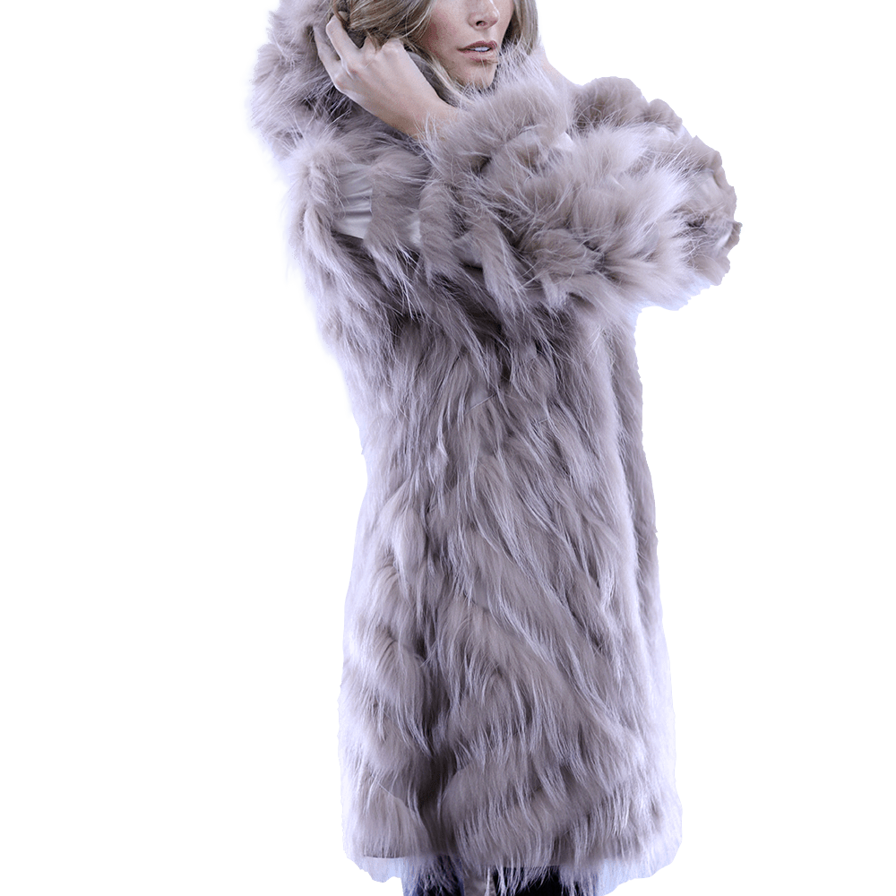 Reversible Fur Coat - Camel - Coat - La Fiorentina SN46_CAMEL