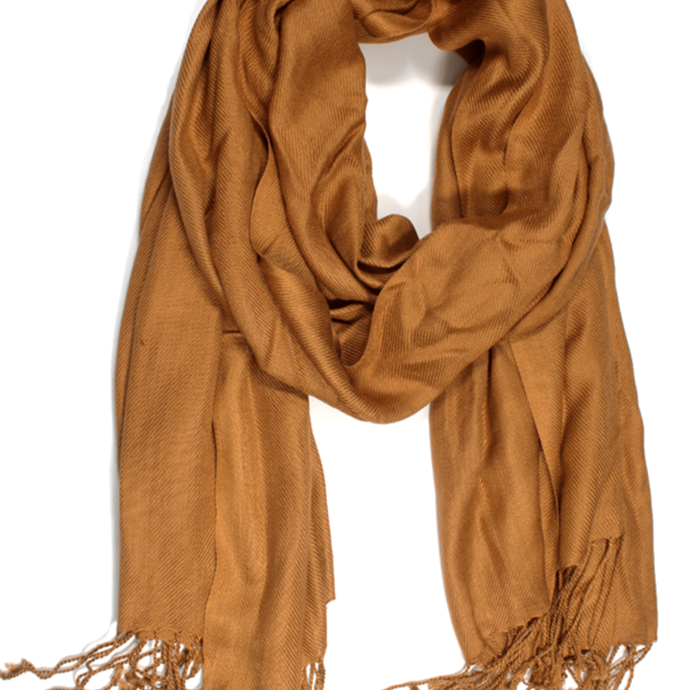 Solid Fringe Pashmina-Camel - Pashmina - La Fiorentina G2479/MA