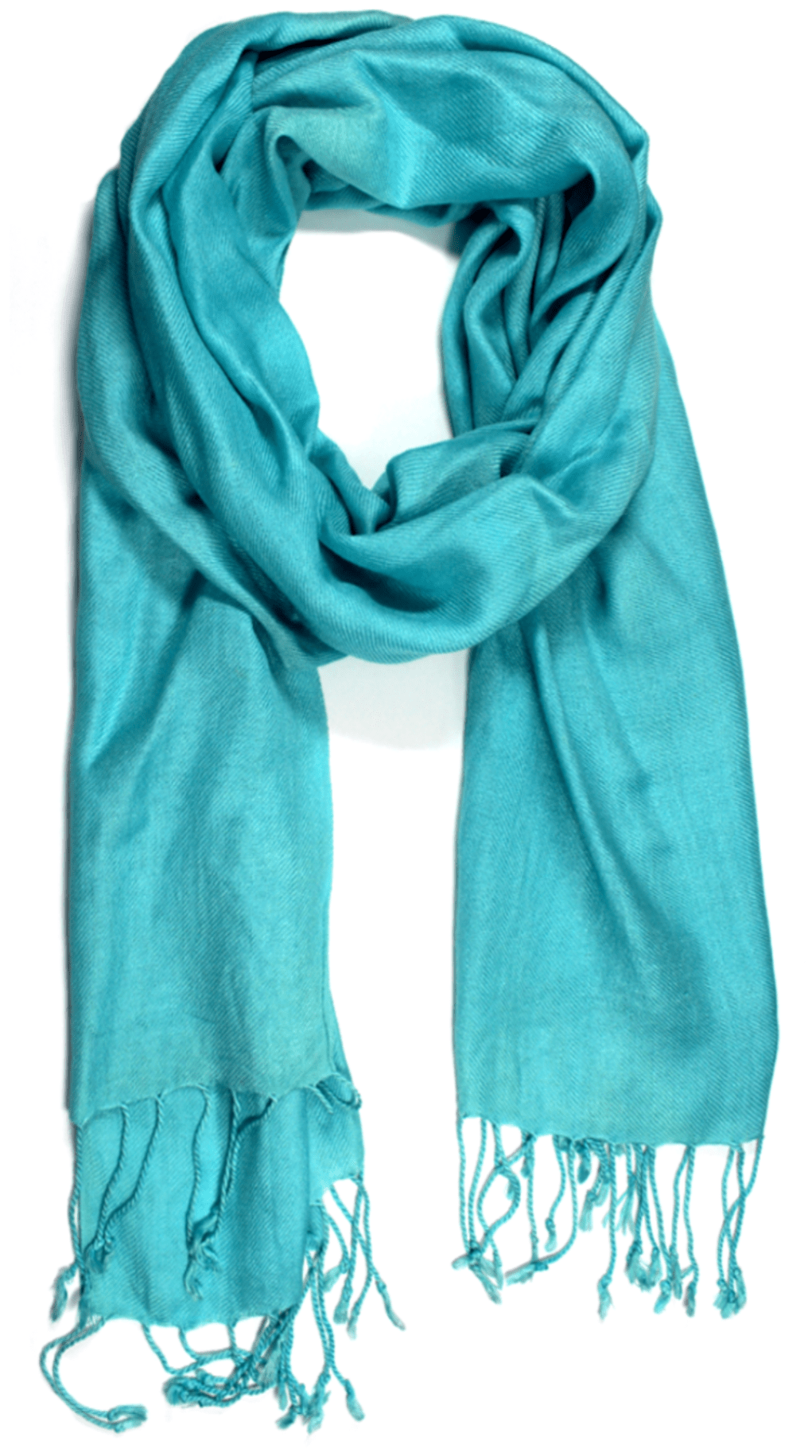 Solid Fringe Pashmina-Teal - Scarf - La Fiorentina G2479/MA