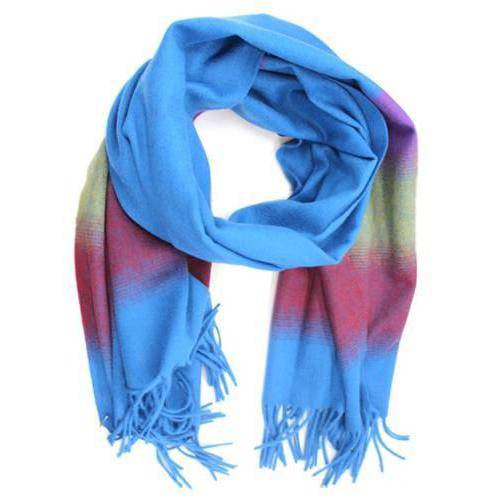 Solid Tonal Muffler - Blue - Muffler - La Fiorentina TY09911#SG096