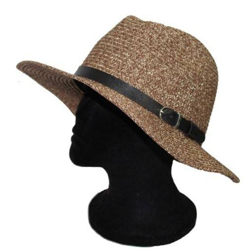 Straw Hat-Brown - Straw Hat - La Fiorentina HAT-1502
