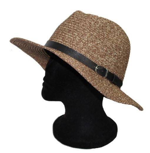 Straw Hat-Brown - Straw Hat - La Fiorentina HAT-1502