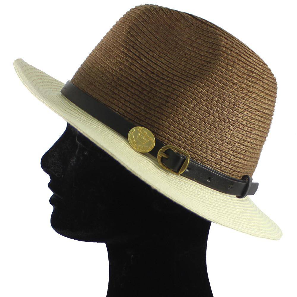 Straw Hat-Coco Brown - Straw Hat - La Fiorentina 12071518-912