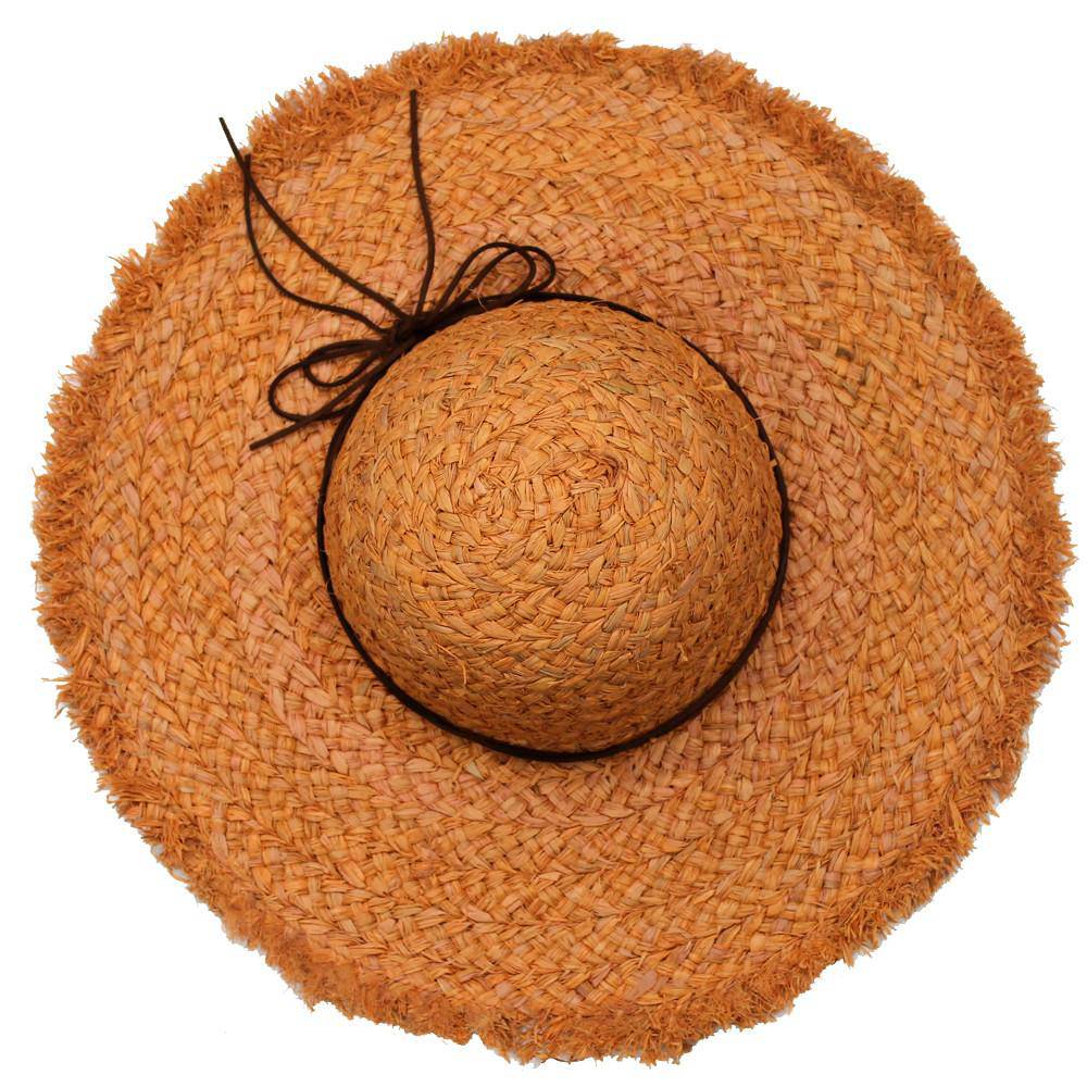 Straw Hat-Orange - Straw Hat - La Fiorentina CM39