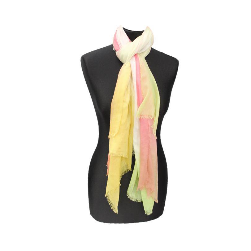 Tie Dye Spring Scarf - Scarf - La Fiorentina M0DC1810033