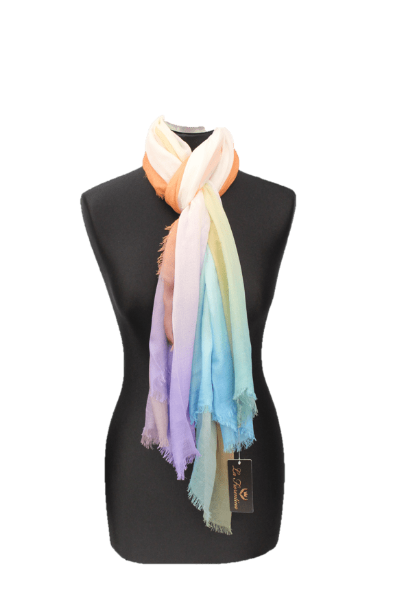 Tie Dye Spring Scarf - Scarf - La Fiorentina M0DC1810034