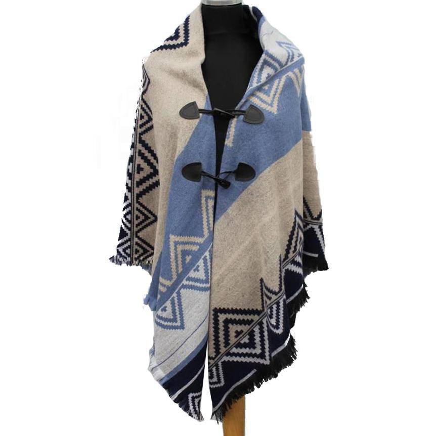 Toggle Wrap - Navy/Blue/Beige - Wrap - La Fiorentina FSD1601
