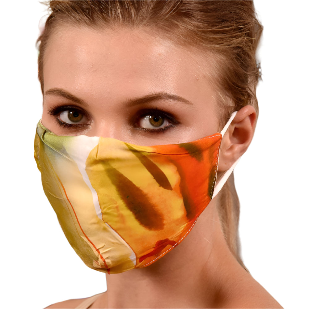 Water Paint Print Face Mask - face-mask - La Fiorentina MASK#23