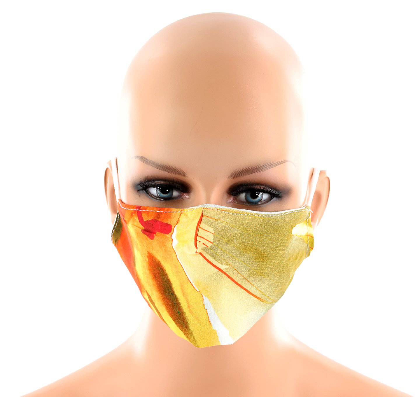 Water Paint Print Face Mask - face-mask - La Fiorentina MASK#23