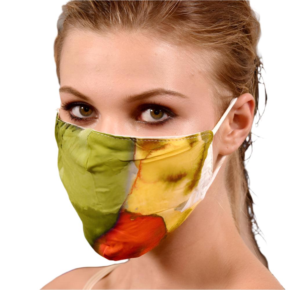 Water Paint Print Face Mask - face-mask - La Fiorentina MASK#25