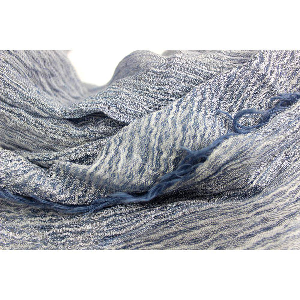 Woven Scarf- Blue - Scarf - La Fiorentina RIO