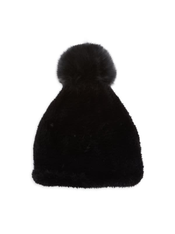 Pom Pom Mink Beanie – La Fiorentina