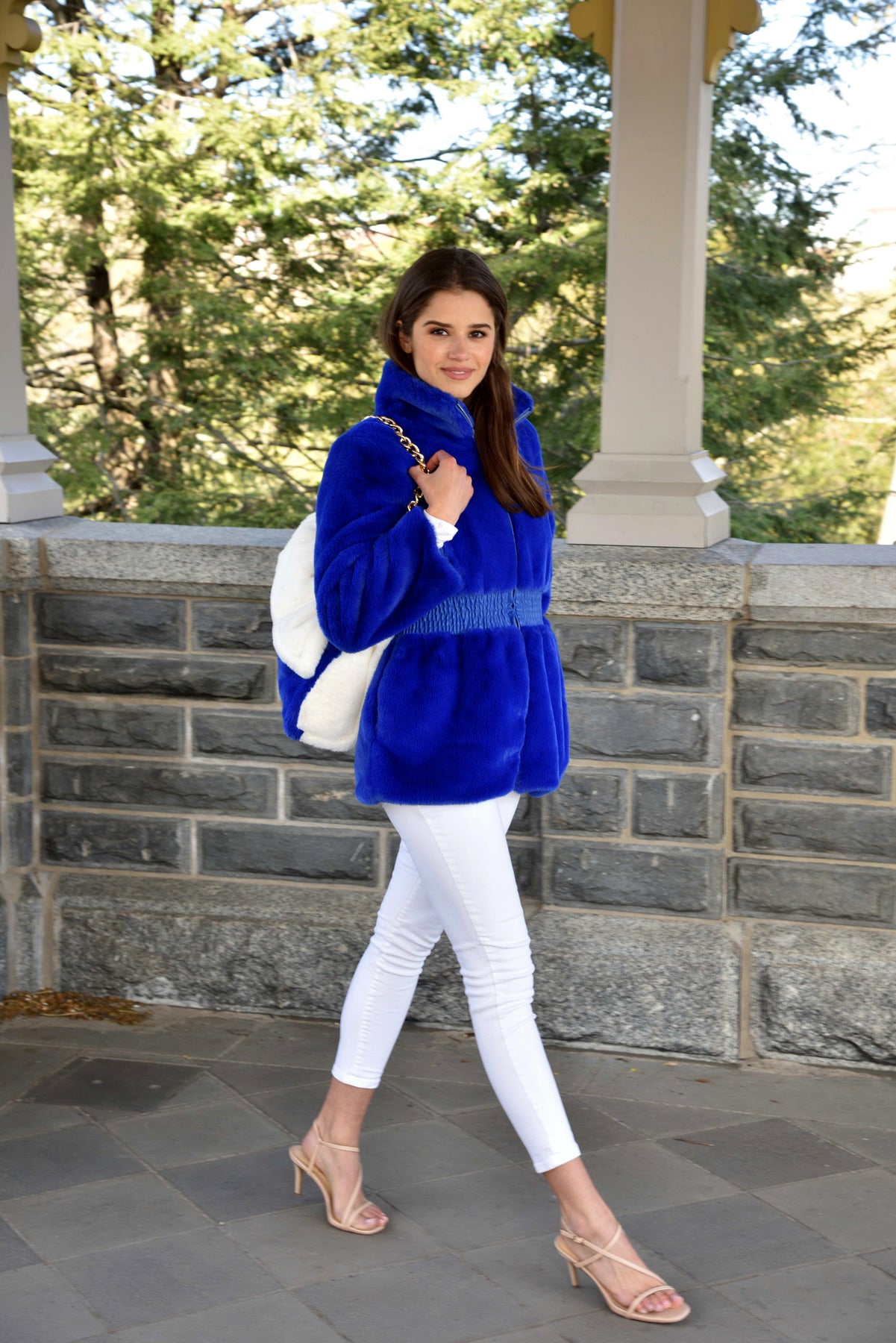 Electric Blue Preppy Blazer - Luxury Blue