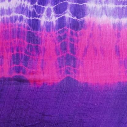Silk Tie Dye Scarf - Pink Combo - Silk Scarf - La Fiorentina EF-2527