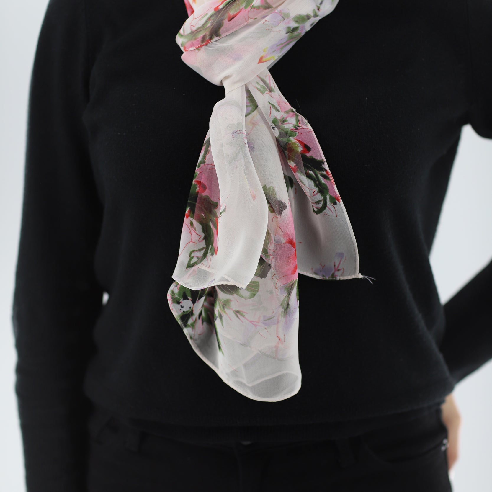 Floral Print Scarf -  - La Fiorentina PS2204
