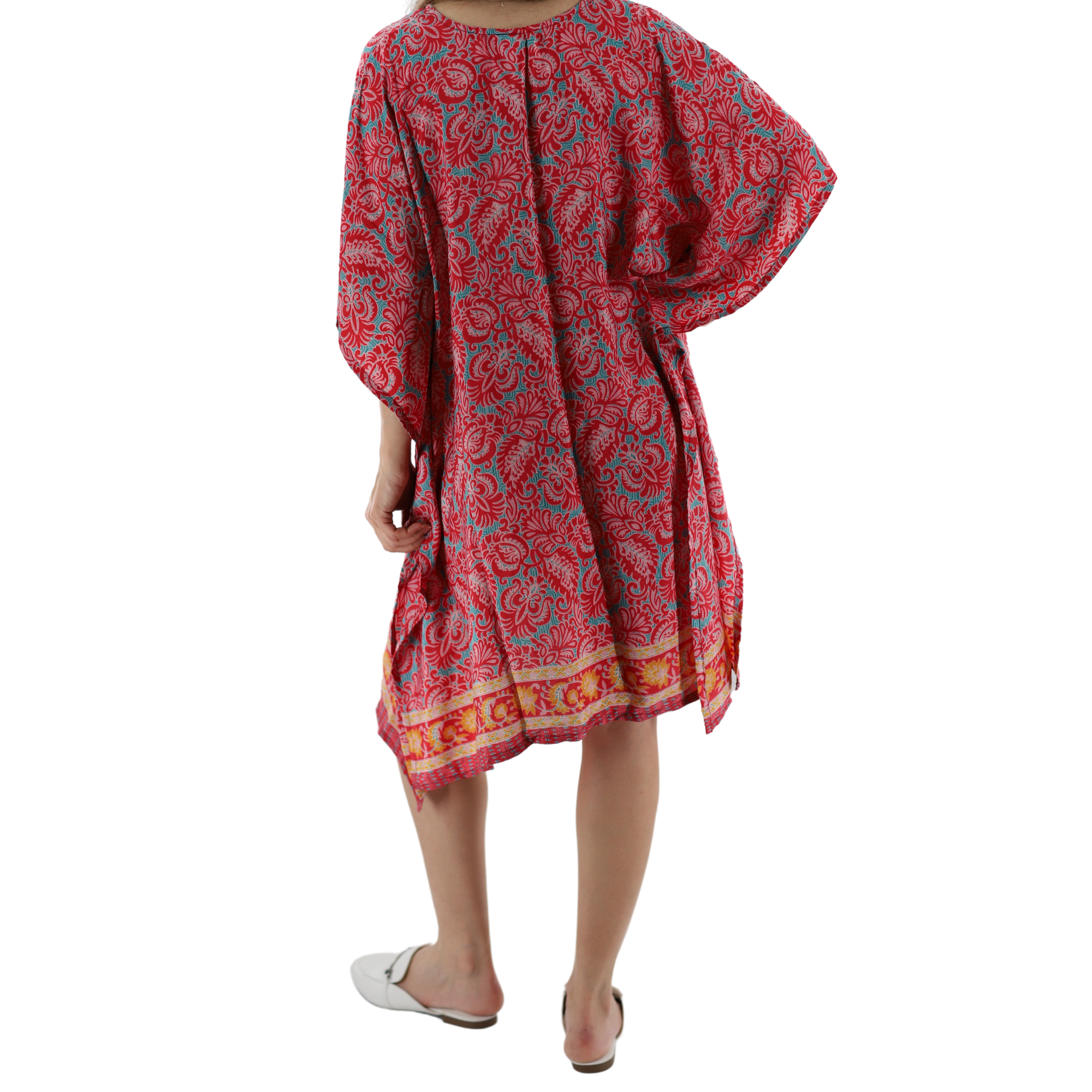 Long Flowy Floral 'Serena' Dress - Dresses - La Fiorentina 5297-SERENA-XL